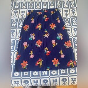 Madewell Floral Skirt, Size 8
